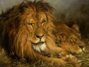 動物 Painting - ライオン4